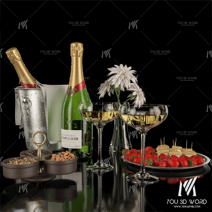 Bollinger Champagne Set